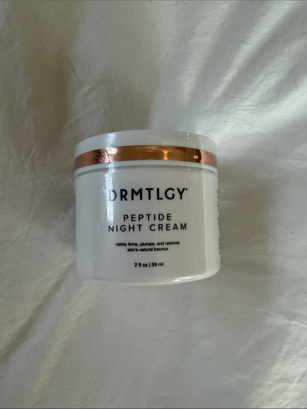 Peptide Night Cream - White